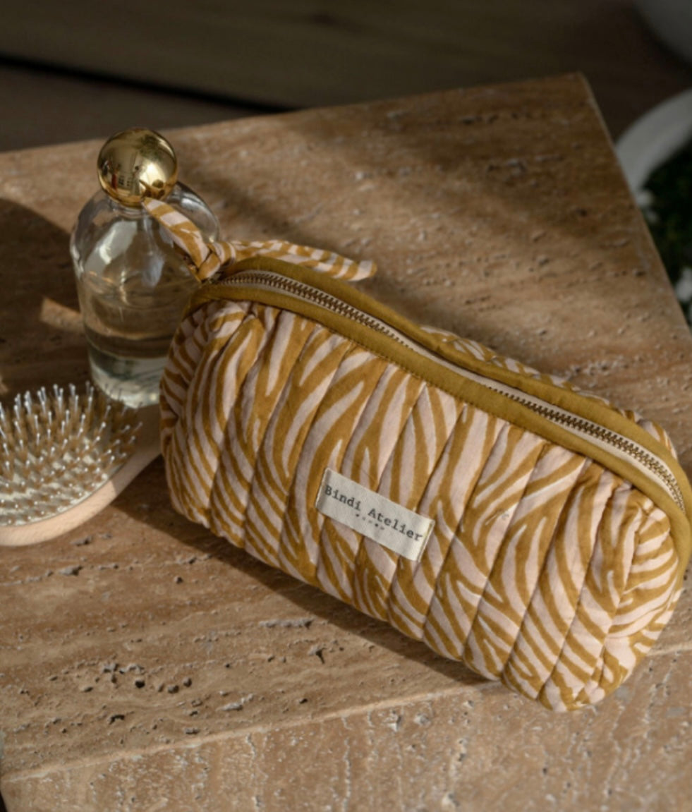Trousse de maquillage - Zebra Havane