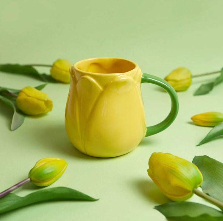 Mug tulipe Jaune