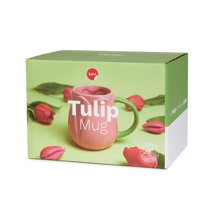Mug tulipe rose