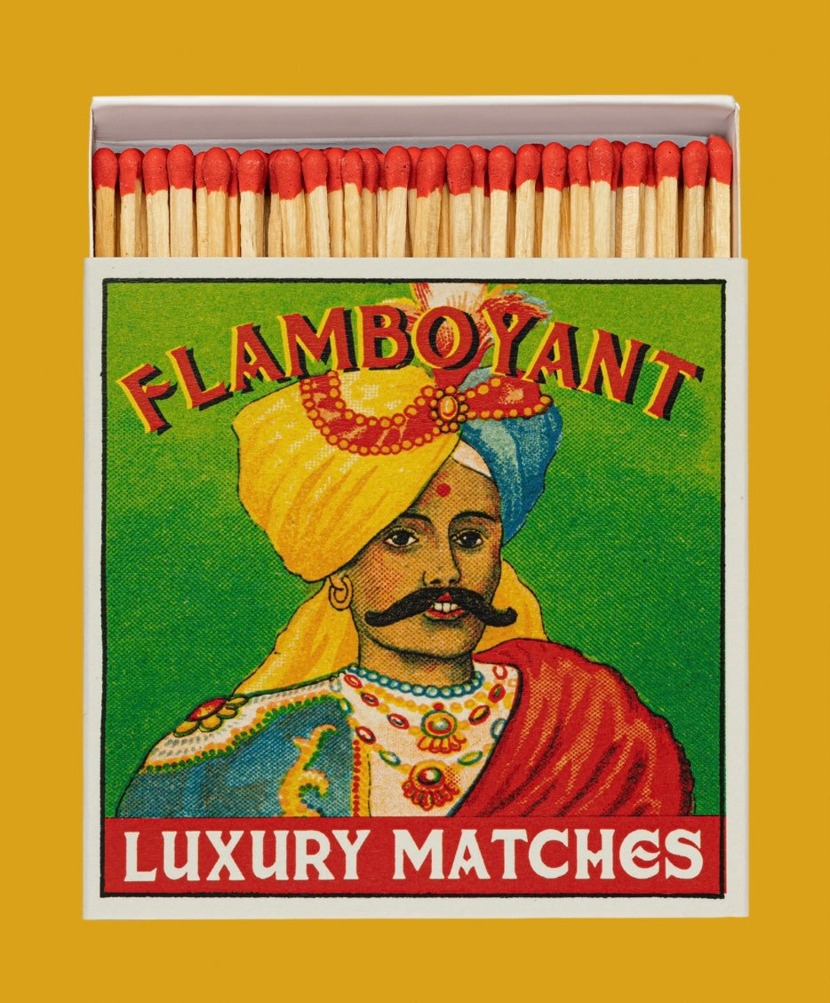 Boîte d’allumettes Mr flamboyant matches