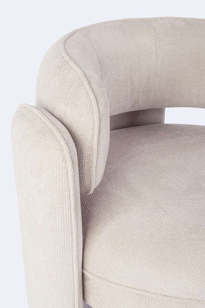 Fauteuil Aisha Beige