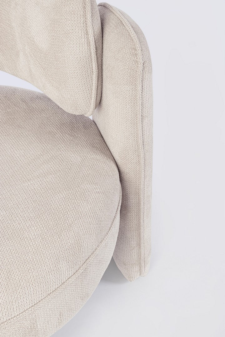 Fauteuil Aisha Beige