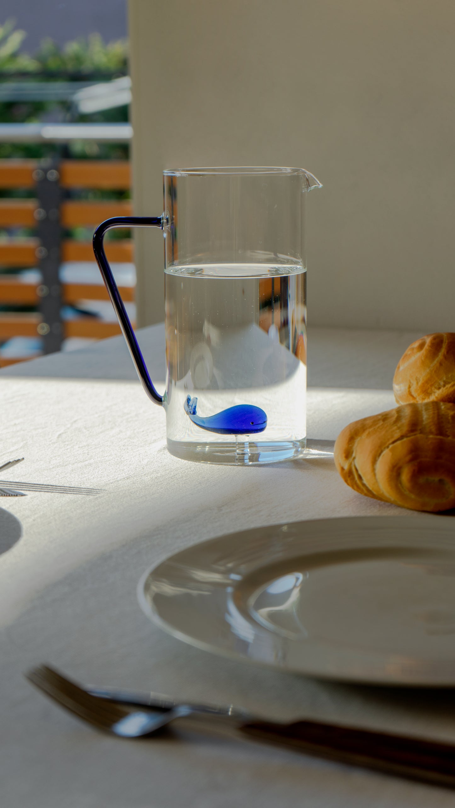 Pichet en verre borosilicate