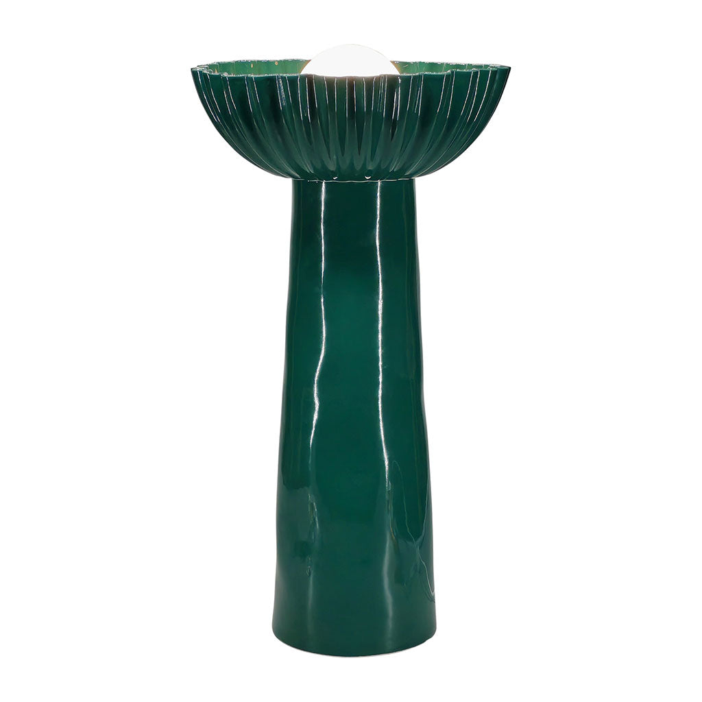 LAMPE HAUTE CLARELIS EMERAUDE D32.5XH63.5CM-G9