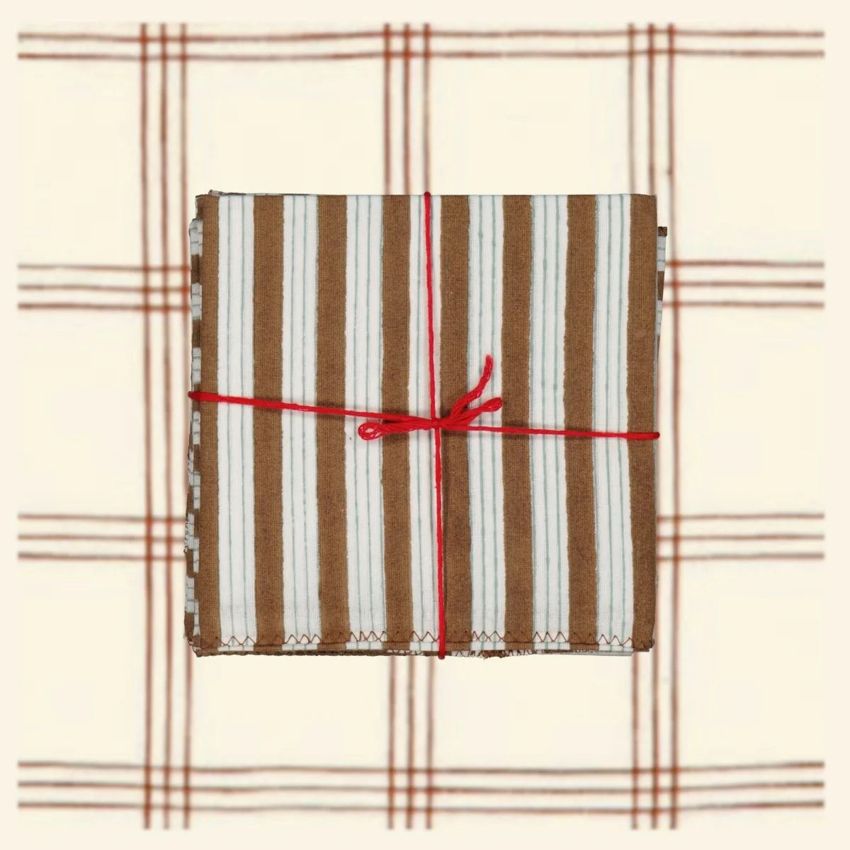Serviette de table x4 Salem Cappuccino