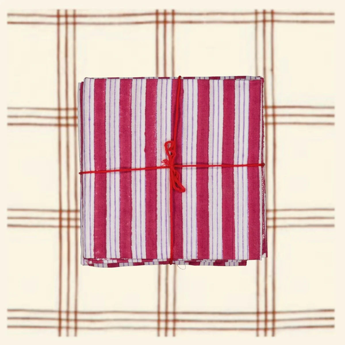 Serviette de table x4 Salem Kiss