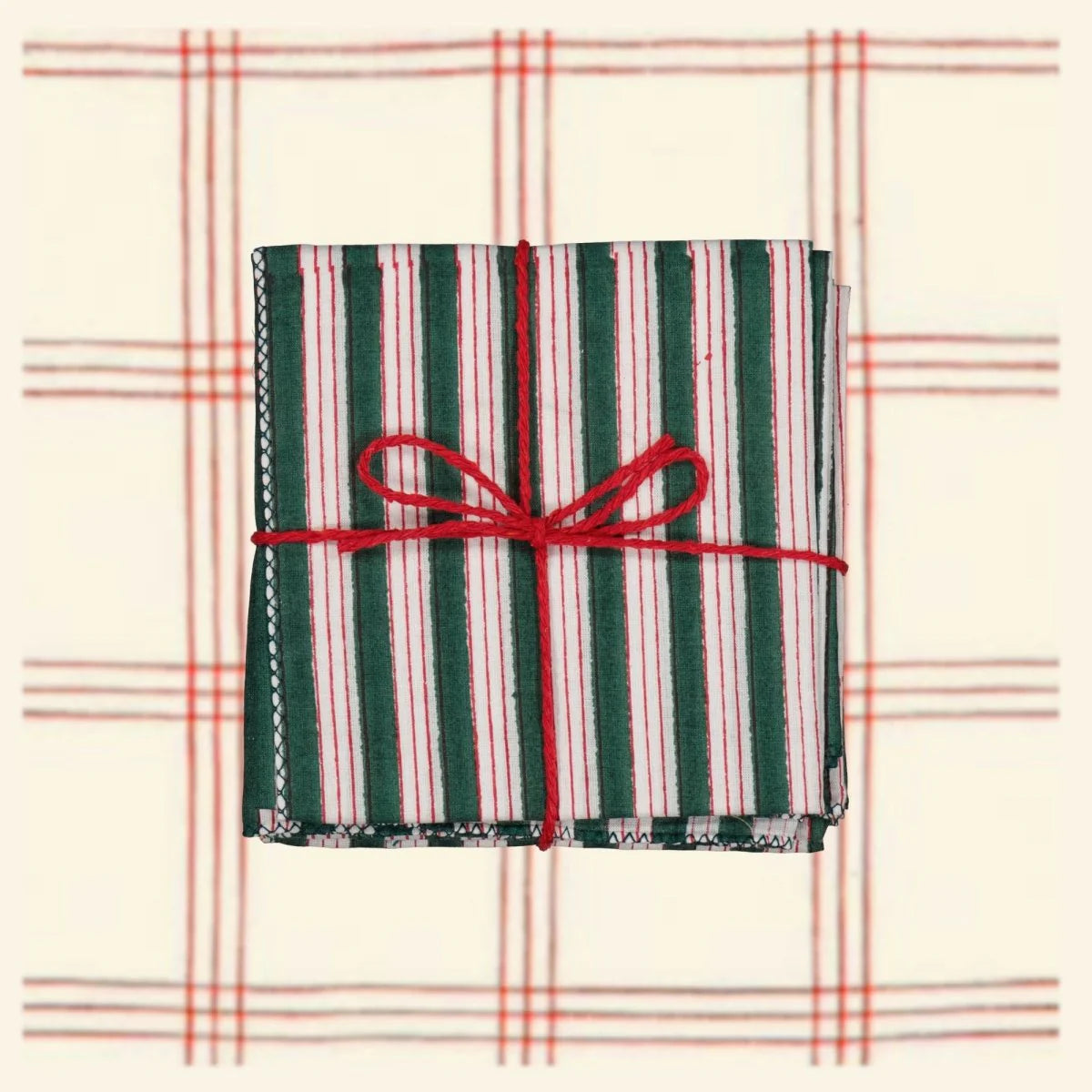 Serviette de table x4 Salem Sapin