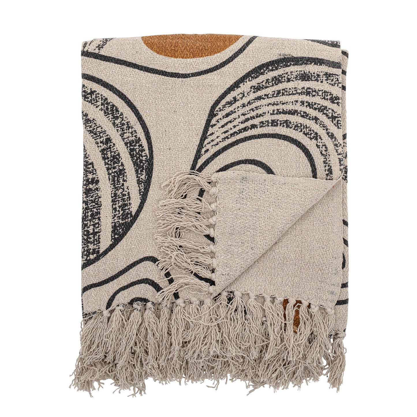Plaid en coton recyclé