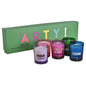 Coffret de 5 bougies Arty D4,5 H5cm