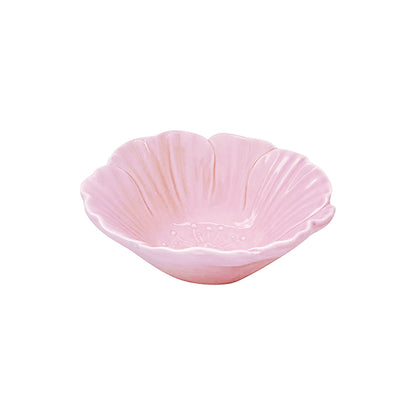 Coupelle Fleur rose D15 H6cm
