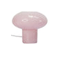 Lampe Solène spirale rose D20 H18cm