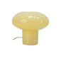 Lampe Solène spirale jaune D20 H18cm