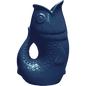 Vase poisson xxl bleu L16,5 P26 H39,5 cm