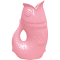 Vase poisson xxl rose L16,5 P26 H39,5 cm