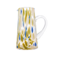 Pichet moucheté bleu D15 H22,5cm