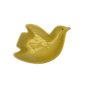Plat cuicui oiseau jaune mm L21,5 P14,9 H4cm