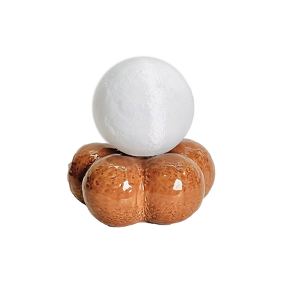 Lampe Zéphir pm marron brillant D15 H16cm