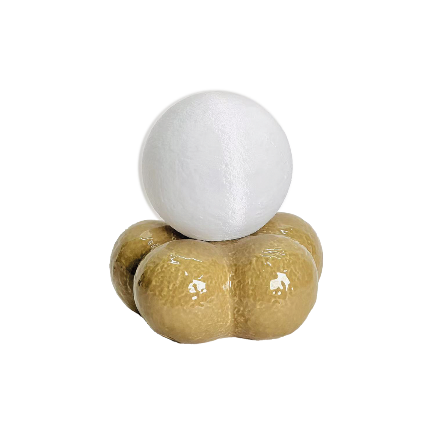 Lampe Zéphir pm vert brillant D15 H16cm