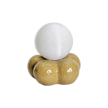 Lampe Zéphir pm vert brillant D15 H16cm