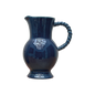 Pichet torsade bleu L17,3 P12,5 H20,5cm