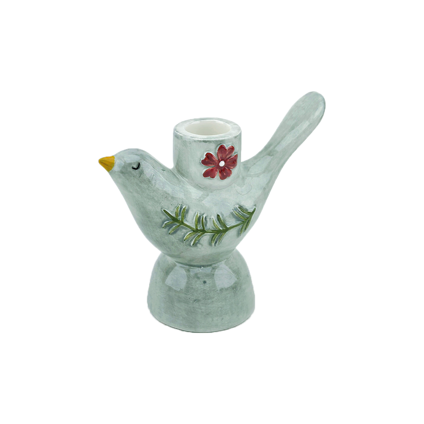 Bougeoir oiseau mm L12 P5 H11cm