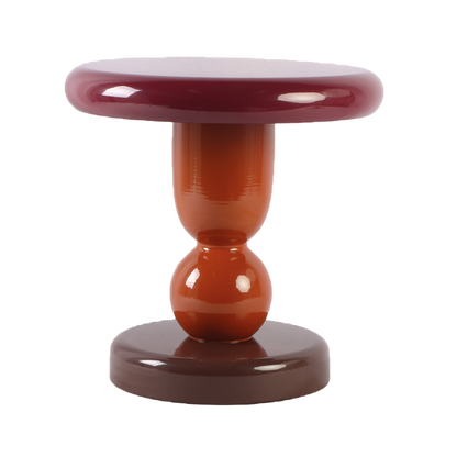 Bout de canapé Milo orange D45 H44,5cm