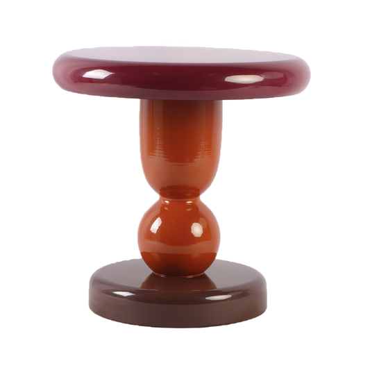 Bout de canapé Milo orange D45 H44,5cm
