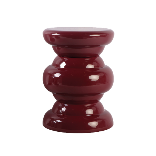 Bout de canapé Nola burgundy D31 H42cm