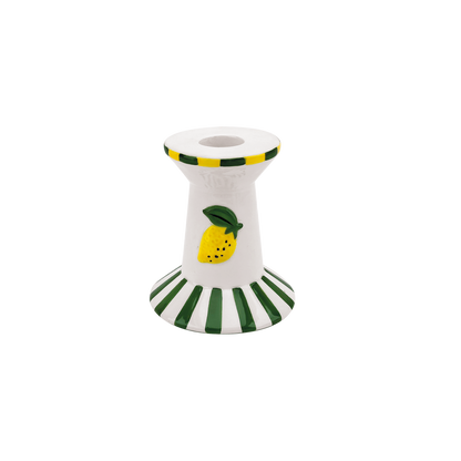 Bougeoir citron pm D7,6 H8,7cm