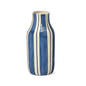 Vase giulia gm rayé bleu foncé D10,5 H25,5cm