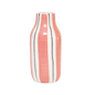 Vase giulia gm rayé rose D10,5 H25,5cm
