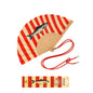 Eventail avec Bandoulière et Boîte Cadeau - Sardine
