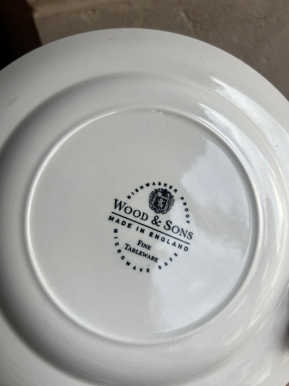 Assiettes vintage desserts anglaises - Wood & Sons