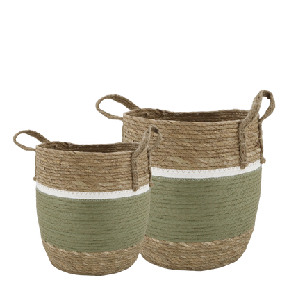 Panier en jute