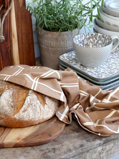 Torchon de cuisine à carreaux