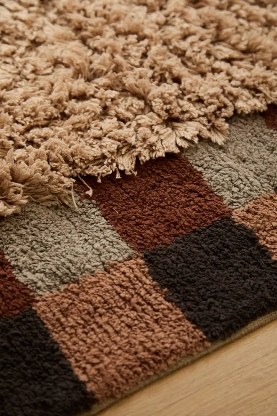 Tapis multicolore Churup: Multicolore / 60 x 90