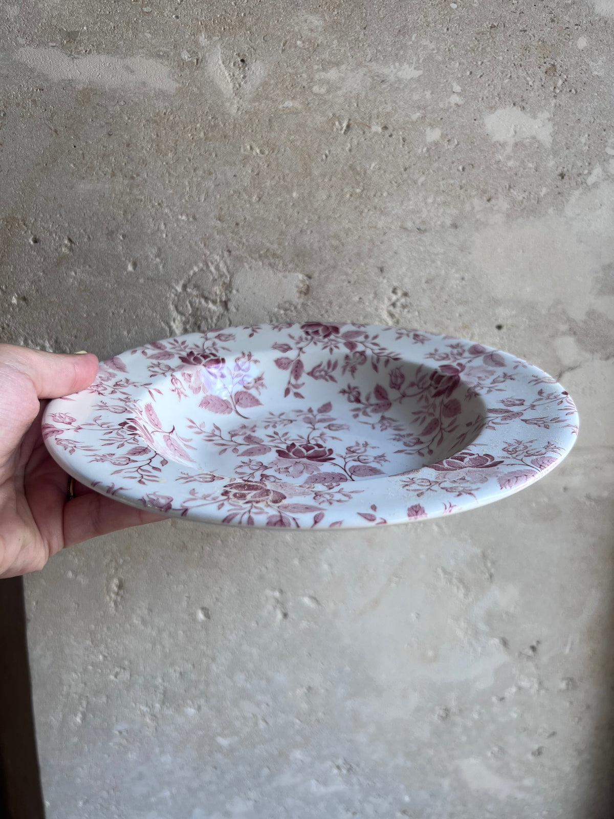 Assiettes vintage creuses - Anglaises