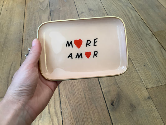 Petit plateau More amor