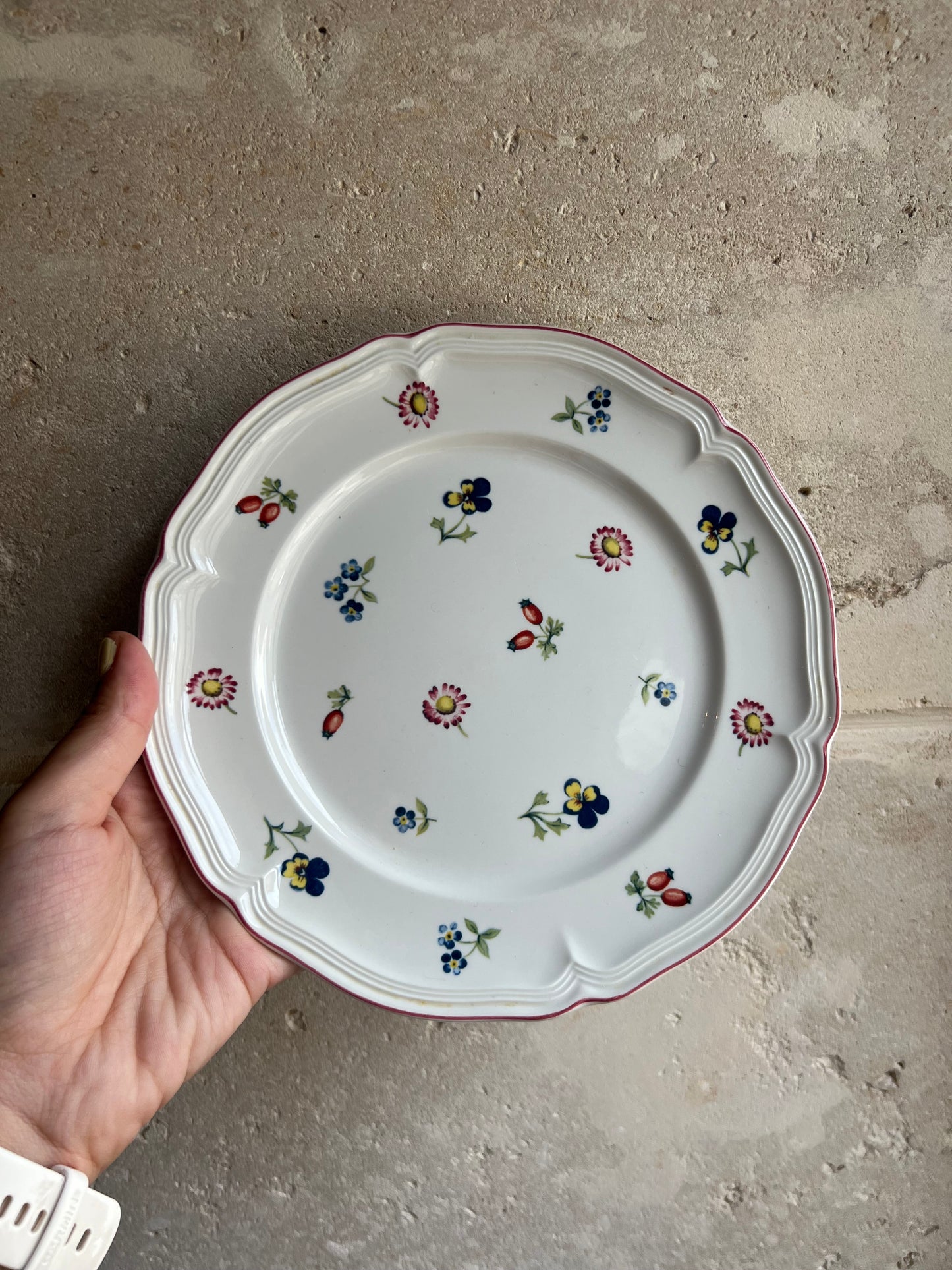 Assiettes vintage dessert - Villeroy & Boch