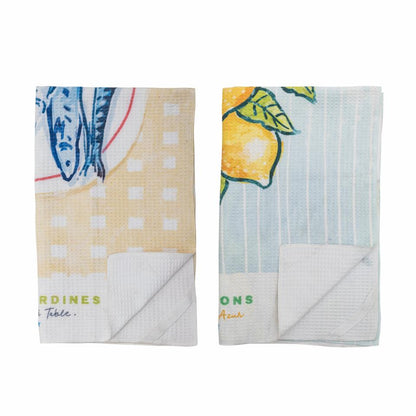Maxima Serviette de cuisine, Jaune, Microfibre