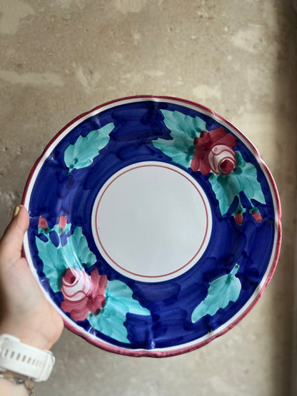 Assiettes italiennes peintes main