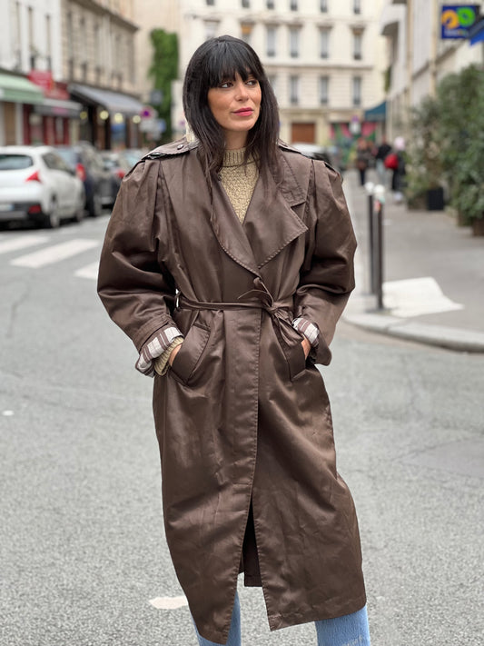 Trench Vintage Kaki