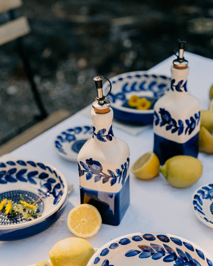 Huilier en céramique artisanale - style traditionnel de Nerja