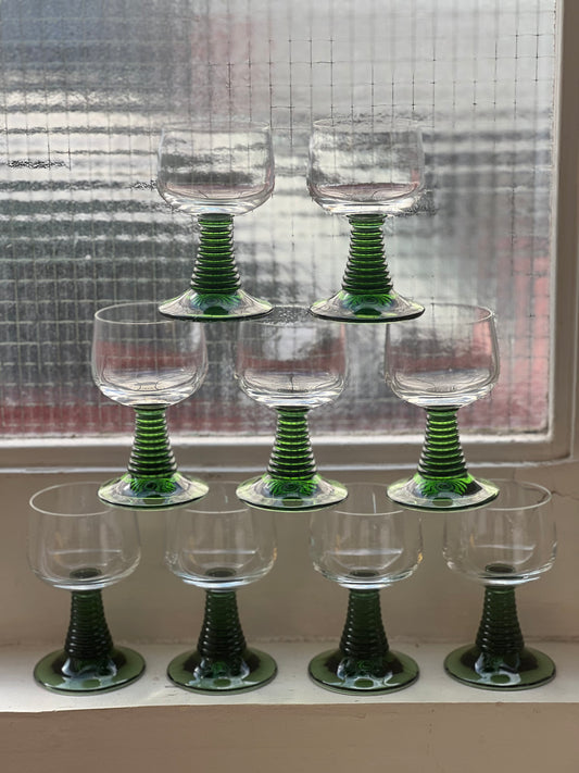 Verre à pieds vintage