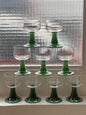 Verre à pieds vintage