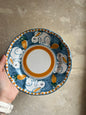 Assiettes italiennes peintes main - dessert