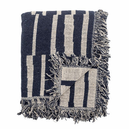 Frankie Plaid, Blue, Coton recyclé