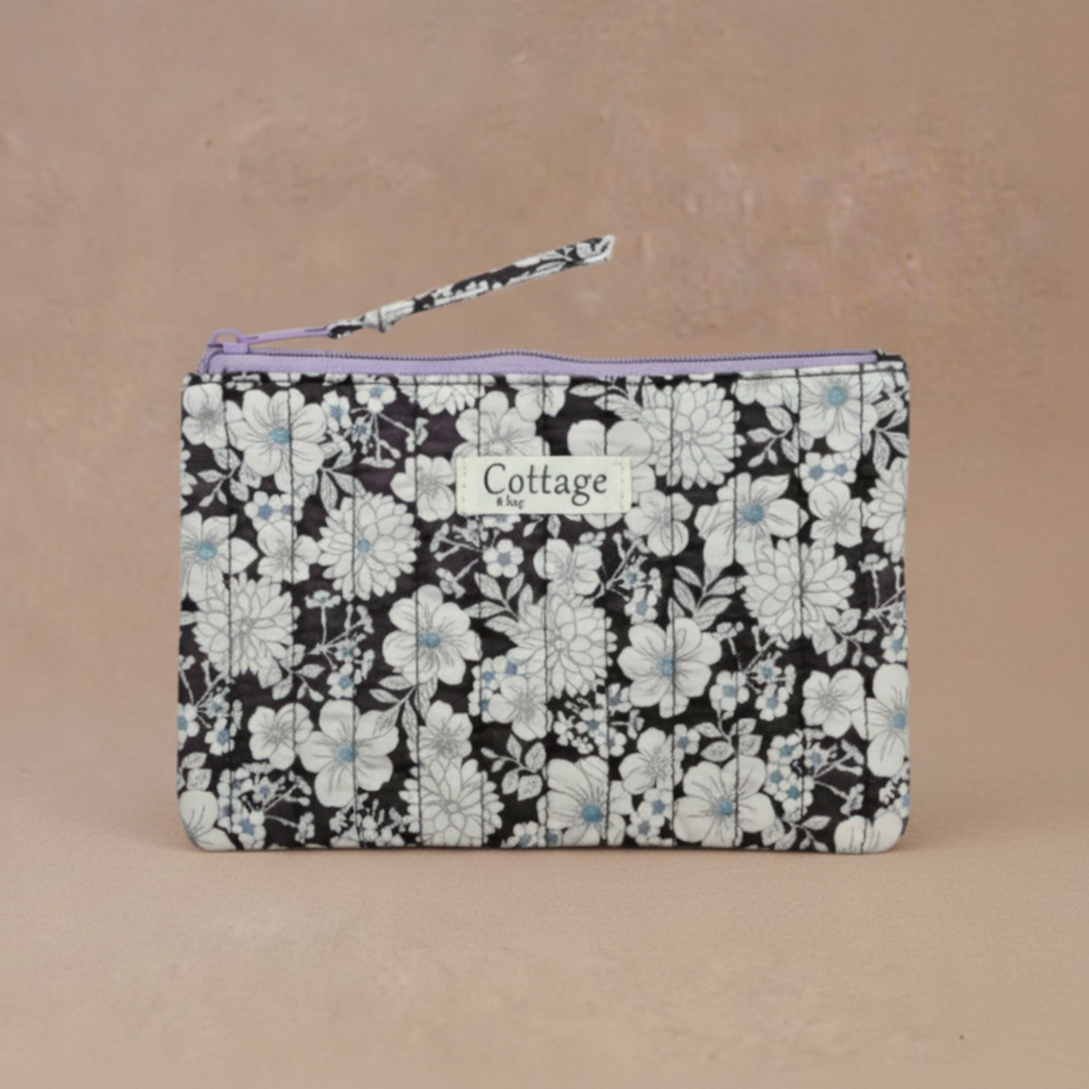 Pochette plate  100 % coton  : Vv orange