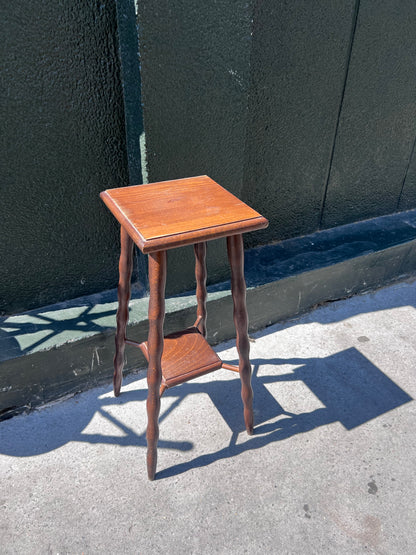 Sellette vintage bois tourné