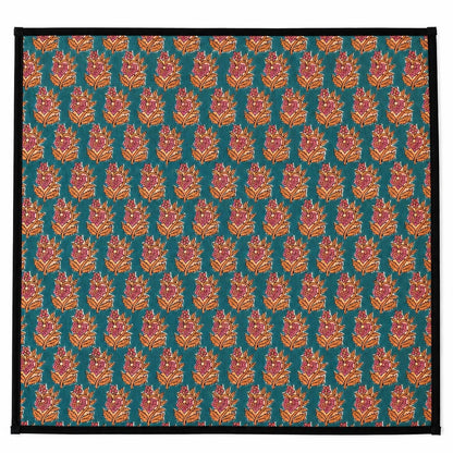Lot de 4 Serviettes de tables en coton Block Print: Garance GM